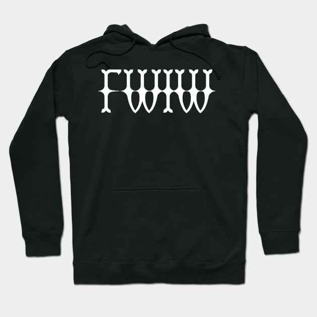 FWIW  (For What It's Worth) Hoodie by Suddenly Mood